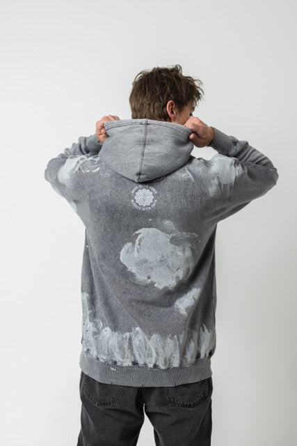 CHAOS UNFOLD HOODIE - SPACE GREY