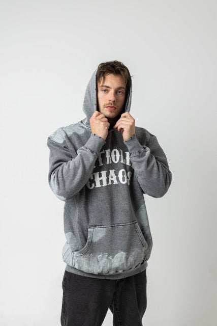 CHAOS UNFOLD HOODIE - SPACE GREY