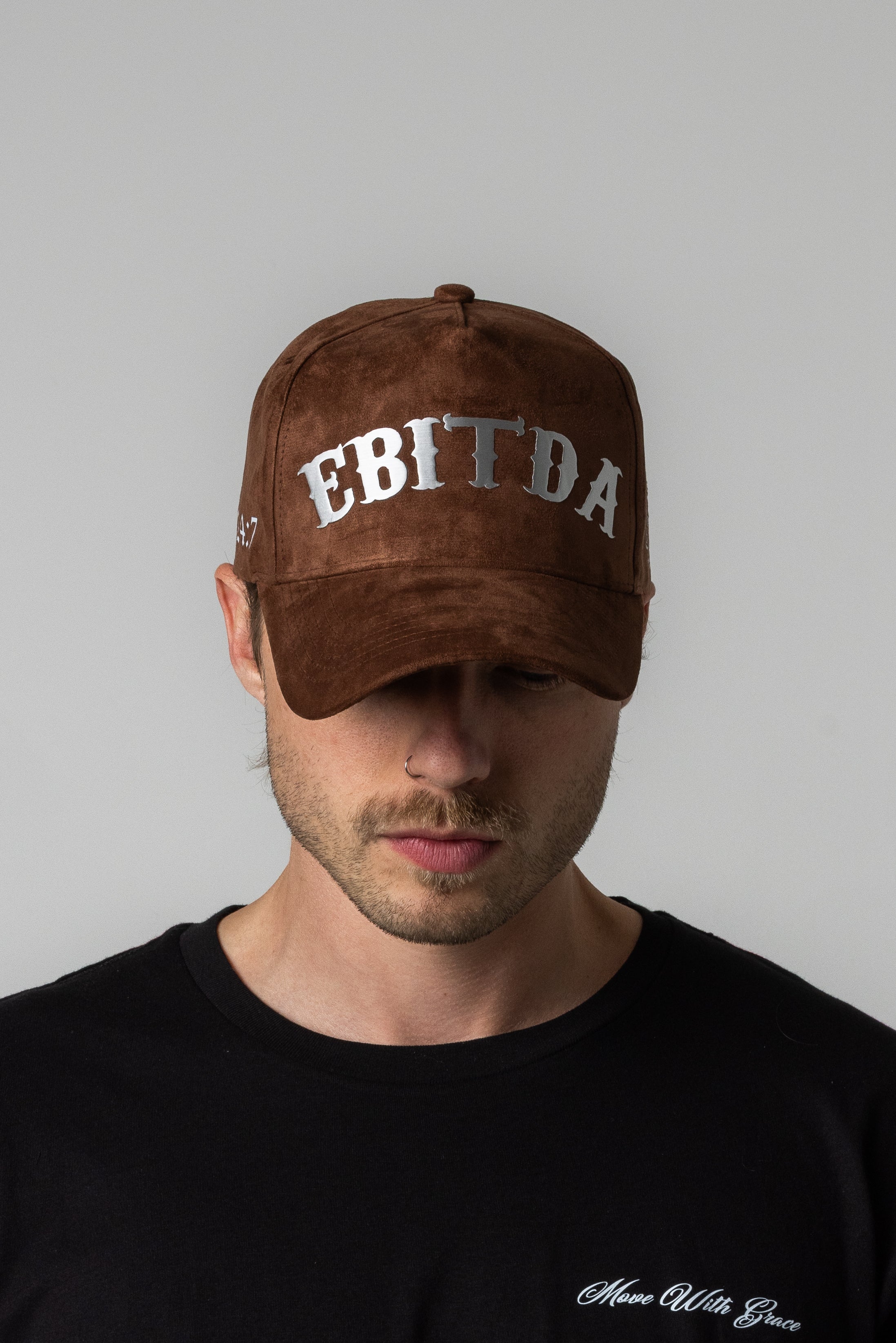 EBIDTA SUEDE HAT - BROWN