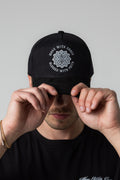 MOVE WITH GRACE SUEDE HAT - BLACK