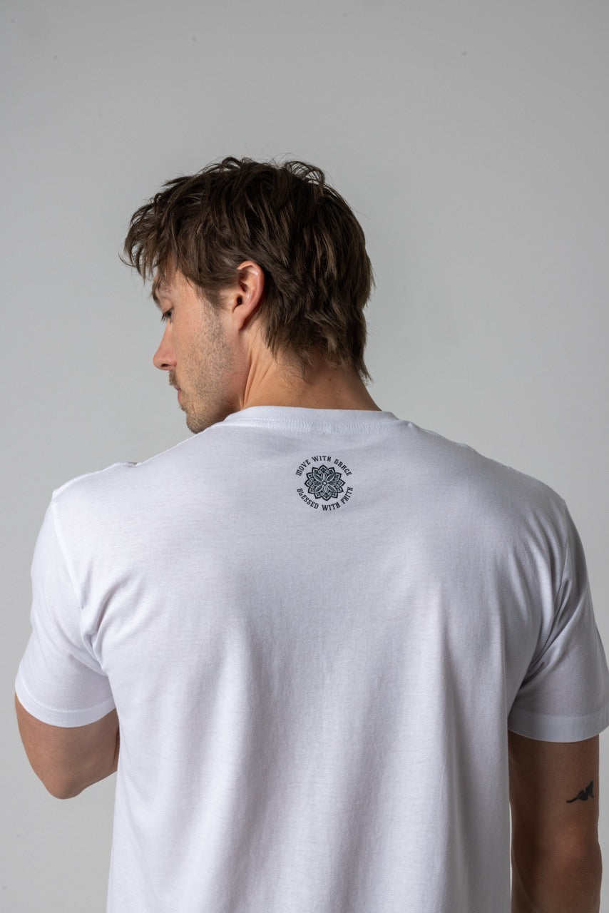 MOVE WITH GRACE TEE - OFF WHITE
