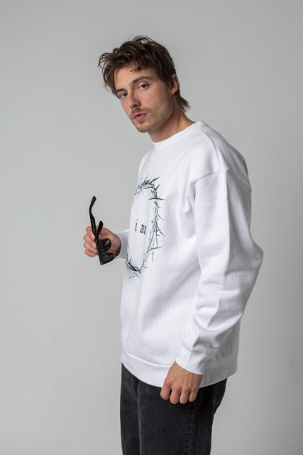 CROWN CREWNECK - WHITE