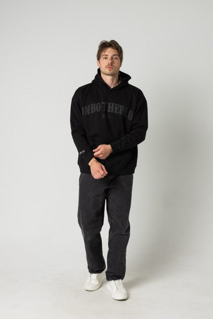 UNBOTHERED HOODIE - BLACK