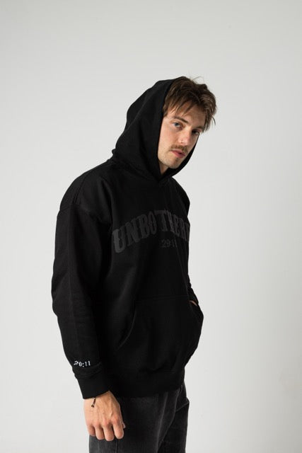 UNBOTHERED HOODIE - BLACK
