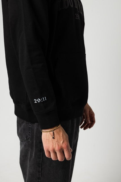 UNBOTHERED HOODIE - BLACK